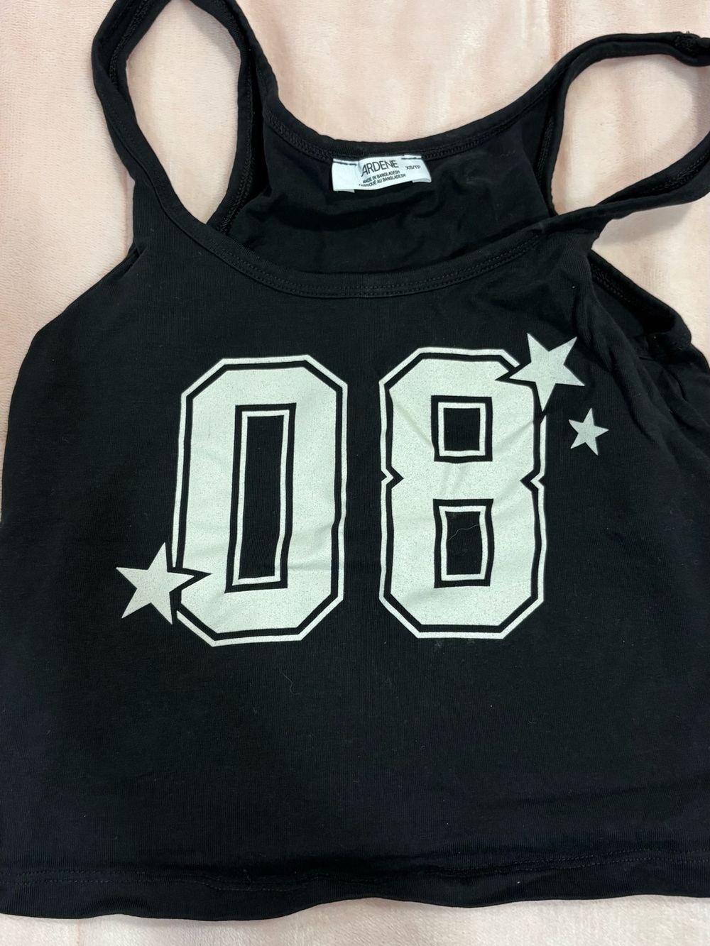 Ardene Black Crewneck Graphic Tee